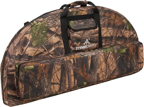 TOPARCHERY 37.4IN Compound Bow Case, 600D Oxford, Waterproof, Soft Padde Bow Case Compound Bow Soft Case with Large Pocket for Arrows Ideal for Hunting, Archery Practice, Competition & Storage in Saudi Arabia