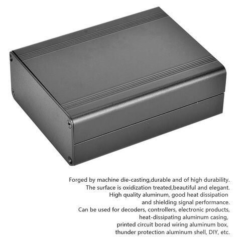 Aluminum Alloy DIY Sandblast Enclosure High Durability Electronic Protection Case for Decoders, Controllers, DIY, 1.5 X 3.46 X 4.33in in Kuwait