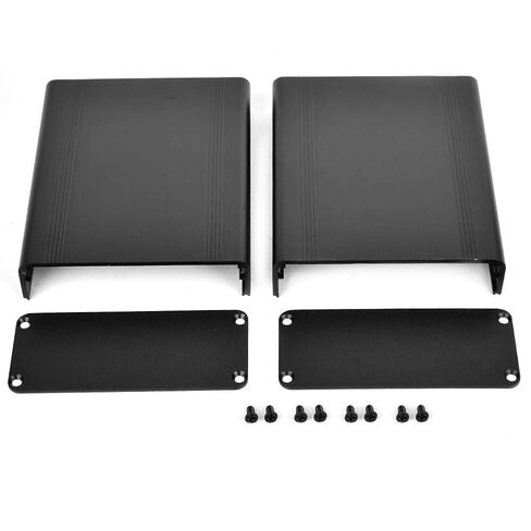 Aluminum Alloy DIY Sandblast Enclosure High Durability Electronic Protection Case for Decoders, Controllers, DIY, 1.5 X 3.46 X 4.33in in Kuwait