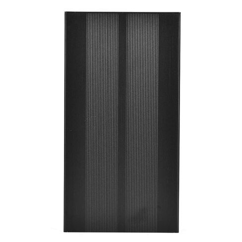 Aluminum Alloy DIY Electronic Protection Enclosure Case Black Heat Dissipation Shielding Signal 55 x 106 x 200mm in Saudi Arabia