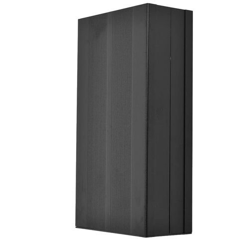 Aluminum Alloy DIY Electronic Protection Enclosure Case Black Heat Dissipation Shielding Signal 55 x 106 x 200mm in Saudi Arabia