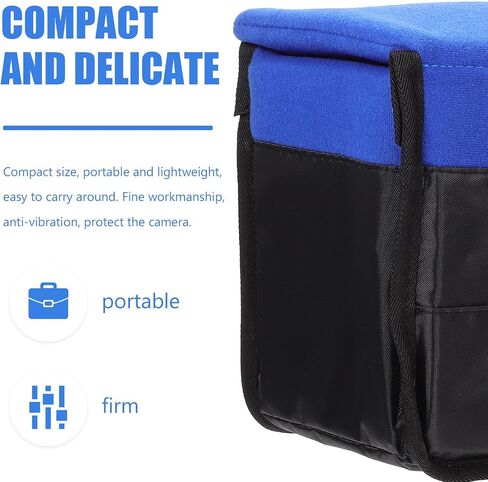 Polyester Camera Storage Bag for DSLR Lenses, Travel Insert Case in Kuwait