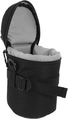 Small Camera Lens Bag with Bidirectional Zipper and Belt Attachment in Kuwait