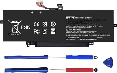 HK04XL 7.72V 78.5Wh Laptop Battery Replacement for HP EliteBook x360 1030 G7 1030 G8 1040 G7 1040 G8 Series HK04054XL L84352-005 L82391-005 119Y7EA 1L6C6AW 336F5EA L83796-171 HSTNN-IB9H HKO4XL in Kuwait
