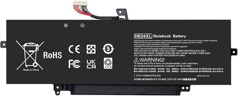 HK04XL 7.72V 78.5Wh Laptop Battery Replacement for HP EliteBook x360 1030 G7 1030 G8 1040 G7 1040 G8 Series HK04054XL L84352-005 L82391-005 119Y7EA 1L6C6AW 336F5EA L83796-171 HSTNN-IB9H HKO4XL in Kuwait