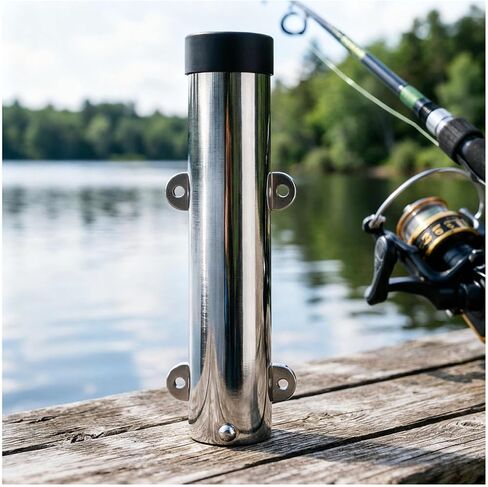 Tube Wall Mounted Vertical Fishing Rod Rack for Boat/Yacht in Saudi Arabia