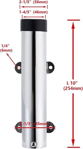 Tube Wall Mounted Vertical Fishing Rod Rack for Boat/Yacht in Saudi Arabia