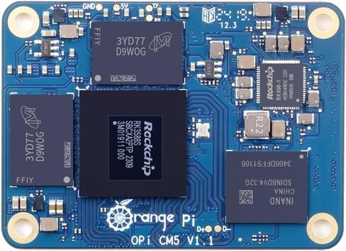 Orange Pi CM5 Core Board 4GB/8GB/16GB LPDDR4/4x Rockchip RK3588S with 32GB eMMC, Orange Pi CM5 Single Board Computer Run Linux/Ubuntu/Debian/Android OS (8, GB) in Saudi Arabia