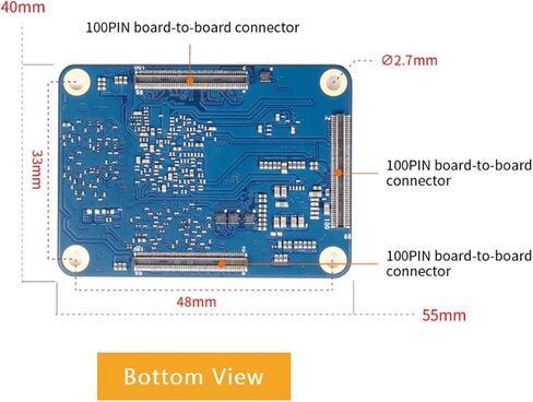 Orange Pi CM5 Core Board 4GB/8GB/16GB LPDDR4/4x Rockchip RK3588S with 32GB eMMC, Orange Pi CM5 Single Board Computer Run Linux/Ubuntu/Debian/Android OS (8, GB) in Saudi Arabia