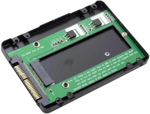 SFF-8639 NVME U.2 إلى NGFF M.2 M-Key PCIe SSD الضميمة للوحة الرئيسية استبدال SSD 750 P3600 P3700 in Kuwait