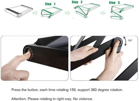 Laptop Desk w Board, Aluminum Alloy Laptop Table in Saudi Arabia