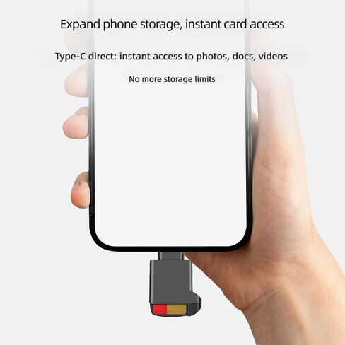 Type C TF Adapter Reader for Direct Card Access Mobile Travel in Kuwait
