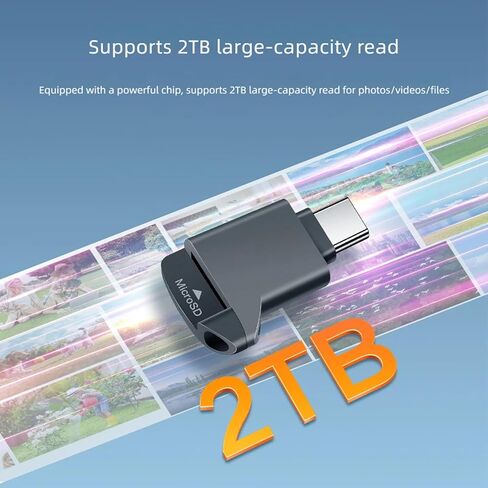 Type C TF Adapter Reader for Direct Card Access Mobile Travel in Kuwait