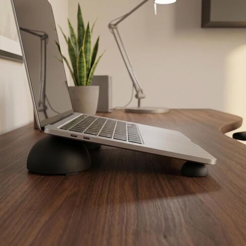 Operitacx 2pcs Invisible Laptop Cooling Stand - Silicone Notebook Heat Dissipation Feet - Detachable Computer Cooling Pad Balls for Ergonomic Desktop Work in Kuwait
