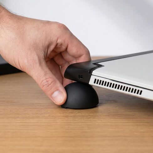 Operitacx 2pcs Invisible Laptop Cooling Stand - Silicone Notebook Heat Dissipation Feet - Detachable Computer Cooling Pad Balls for Ergonomic Desktop Work in Kuwait