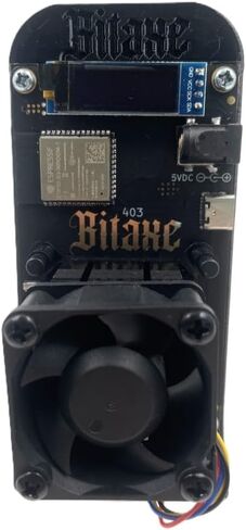 Upgraded 12TH/s Solo BTC Miner NerdOCTAXE γ Rev3.1 – BM1370 Chip, 20J/TH Efficiency 240W, Full Copper Heatsink,Energy Efficient Home Mining Machine in Kuwait