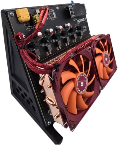 Upgraded 12TH/s Solo BTC Miner NerdOCTAXE γ Rev3.1 – BM1370 Chip, 20J/TH Efficiency 240W, Full Copper Heatsink,Energy Efficient Home Mining Machine in Kuwait