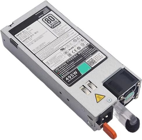 495W for R530 R630 R730 R730XD R740 T430 T630 Server Power Supply D495E-S0 D495E-S1 F495E-S0 02FR04 0N24MJ 09338D in Kuwait
