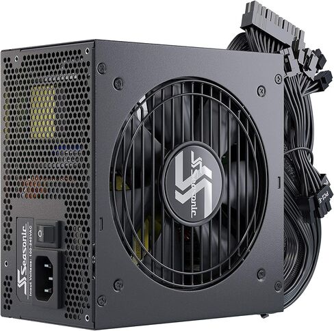 Seasonic Focus SSR-850FM, 850W 80+ Gold, Semi-Modular, Fits All ATX Systems, Fan Control in Silent and Cooling Mode, 7 Year Warranty, Perfect Power Supply for Gaming and Various Application (Renewed) in Kuwait