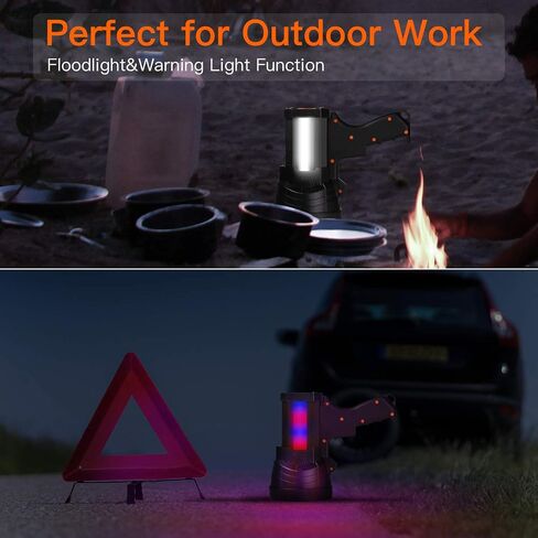 BUYSIGHT Rechargeable Spotlight 2000,000 Lumen, Spot Lights Flashlight in Kuwait