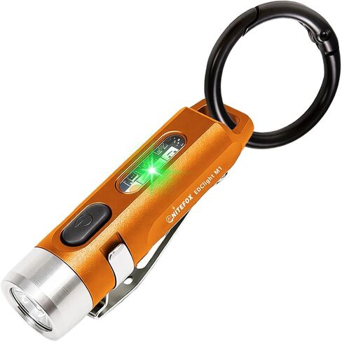 M1 Mini EDC Keychain Flashlight Clip-on Portable Safety Signal Light in Kuwait