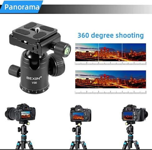 Carbon Fiber Tabletop Tripod, 30mm Ball Head w/Arca Quick Release Plate in Kuwait