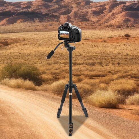 Photography Tripod Aluminum Alloy Quick Release Monopod Conversion 158cm in Kuwait