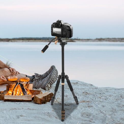 Photography Tripod Aluminum Alloy Quick Release Monopod Conversion 158cm in Kuwait