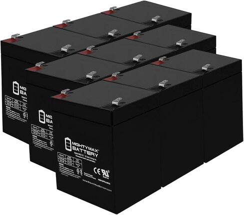 Mighty Max Battery 12V 5AH SLA Battery Replaces APC Smart- RT 10000 XL 208V - 9 Pack in Kuwait