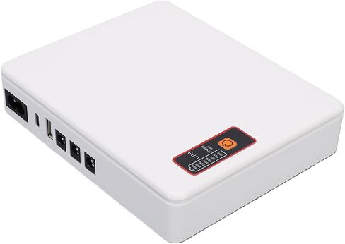 Mini UPS Battery Backup 12000mAh for Router Modem Camera US Plug in Kuwait