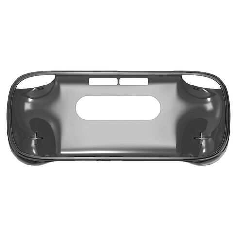 Walieoka Protective Case Compatible with Retroid Pocket 5,TPU Protective Cover Game Console with Ergonomic Grip - Anti-Collision and Non-Slip (Transparent Black) in Saudi Arabia
