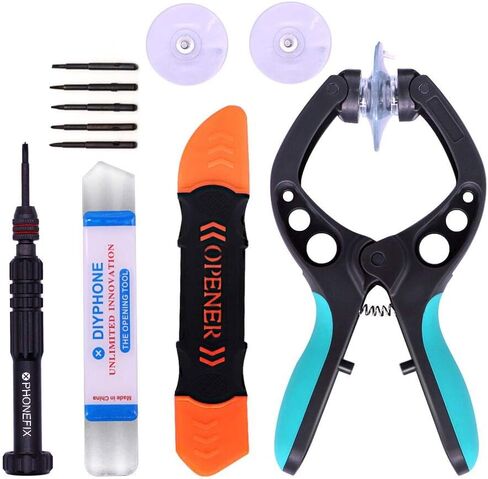 4 in 1 Cellphone Repair Tool Precision Screwdriver Set LCD Screen Replacement Tool Kit Suction Cup Opening Tools Kit for Phone Repair in Saudi Arabia