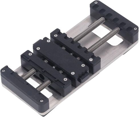 Stainless Steel Universal Repair Jig for Cell Phone Motherboard Maintenance and Chip Repair, with Sliding Module - Compatible with Most Cell Phone and Small Workpieces in Saudi Arabia