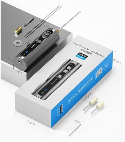 Phone Screen Repair Kit Efficient Electric Glue Removal Tool for Delicate Device Maintenance Comes with Accessories for Various Repair Scenarios (CJ 1Pro Glue Remover) in Saudi Arabia