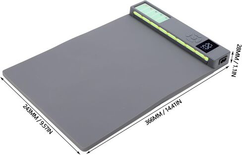 LCD Screen Separator Heating Pad, for Smartphone Tablet Below 16in with Adjustable Temperature 30-135 and Magnet Storage Design (US Plug 110V) in Kuwait