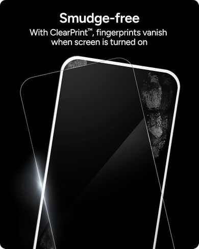 ZAGG Elite Privacy 360 Glass Screen Protector for iPhone 16 / iPhone 15-5X Ultra Strong Tempered Glass, 4-Way Privacy Filter, Scratch Protection, Anti-Smudge, Easy to Install, InvisibleShield in Kuwait