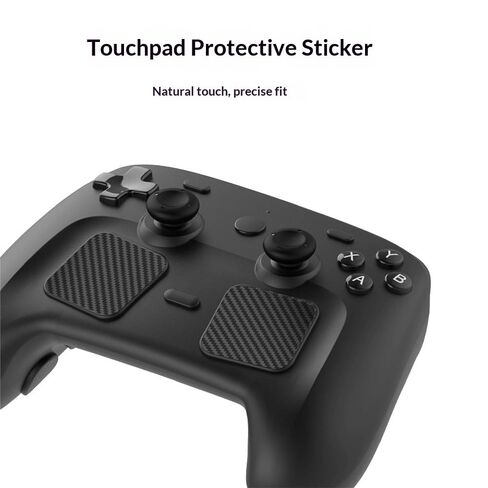 XYYORITRIX Dust Cover for Steam Controller 2，[5in1] Protection Kit Type-C Dust Plug Silicone Joystick Covers Trackpad Stickers Button Stickers Charger Stickers - Protects Against Dust Scratches in Kuwait