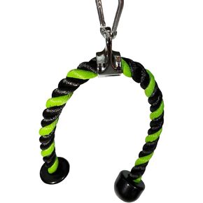 Tricep Rope Cable Attachments Cable Machine Accessories for Home Gym, 27 Inch Tricep Rope For Pulley System Attachment, LAT Pull Down Attachment, Cable Machine Attachments, Weight Fitness With Pulldown Grips