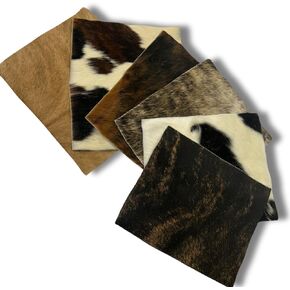 Cowhide Pieces | 11"x9" inch Precuts Sheets for Crafts (1)