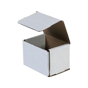 AVIDITI Shipping Boxes Small 4"L x 3"W x 3"H , 50-Pack | Corrugated Cardboard Box for Packing, Moving and Storage 4x3x3 433