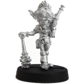 Stonehaven Gnome Artificer Miniature Figure (for 28mm Scale Table Top War Games) - Made in USA