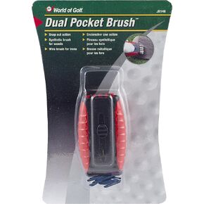 JEF World of Golf JR149 Golf Club Dual Pocket Brush