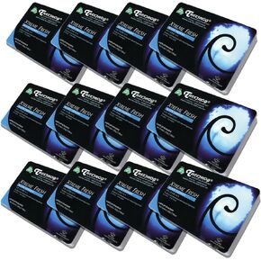 Pack of 12 TreeFrog Xtreme Fresh Under-The-Car Natural Air Freshener (Black Squash Scented)
