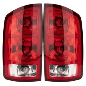 Tail Light Assembly Compatible With 2002-2006 Dodge Ram 1500/2003-2006 Dodge Ram 2500 3500 Driver and Passenger Side Rear Brake Lamps With Bulb Inside And Wiring Harness Replaces#CH2801147 CH280014 in Kuwait