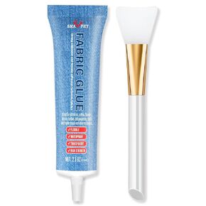 Fabric Glue, Permanent Washable Fabric Glue for Clothing, Waterproof Liquid Stitch Fabric Glue Used for Cotton, Flannel, Denim, Leather, Polyester, Doll Repair, Super Instant