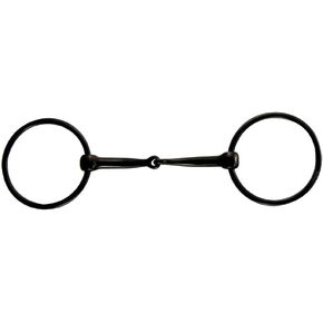 Coronet Black Sweet Iron Loose Ring Snaffle Bit