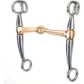 Western CP Copper Snaffle Tom Thumb Bit