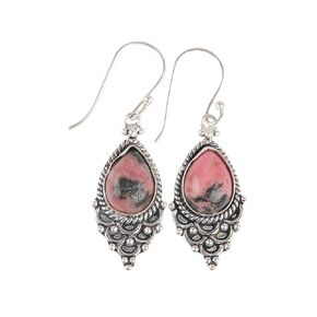 Vintage Glamour Exquisite Gemstone Oxidised Earrings Handmade in 925 Sterling Silver (Green Peridot)