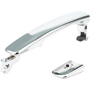 NPAUTO Exterior Front Left Driver Side Door Handle Compatible with 2008 2009 2010 2011 2012 2013 Nissan Rogue Murano, 2003 2004 2005 2006 2007 2008 Infiniti FX35 FX45 G35, Chrome 81068 80640CA012