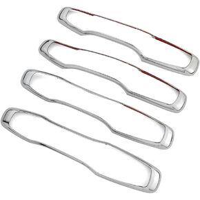 Chrome Exterior Door Handle Frame Cover Ring Trim for Volvo XC60 XC90 S90 V90 2018-2022 Accessories Decor